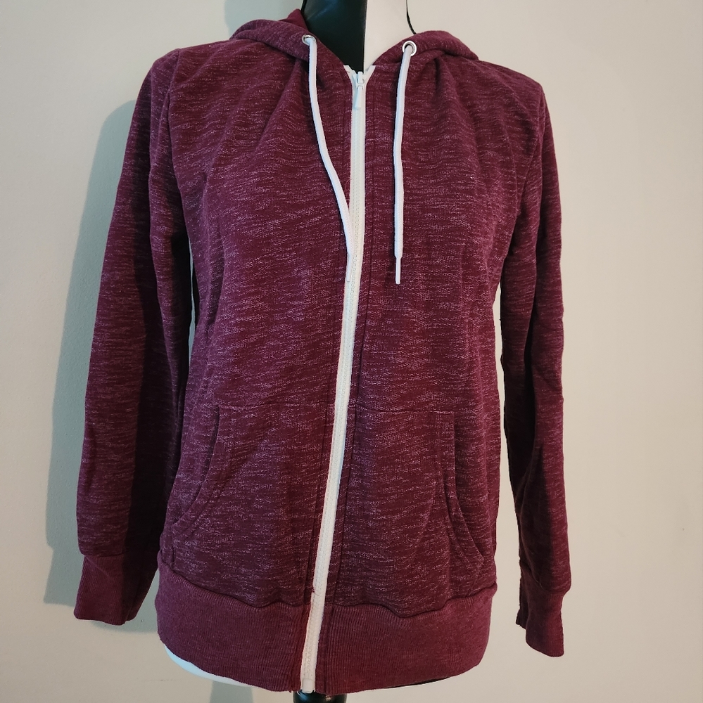 Hoodie, Zipper hooded sweatshirt Size small